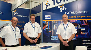 The Total Carbide team at Offshore Europe 2011